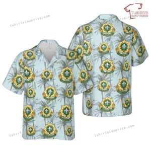 US Army 2nd Cavalry Regiment (United States) Hawaiian Shirt