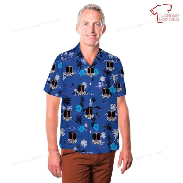 US Army 2nd Multi-Domain Task Force DUI Hawaiian Shirt US Army 2nd Multi-Domain Task Force DUI Hawaiian Shirt
