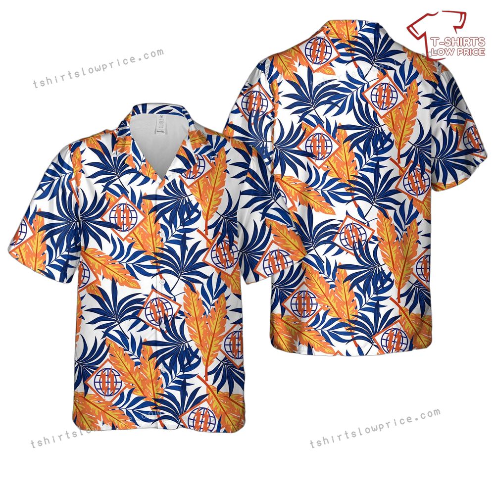 US Army 2nd Theater Signal Brigade Hawaiian Shirt US Army 2nd Theater Signal Brigade Hawaiian Shirt 1