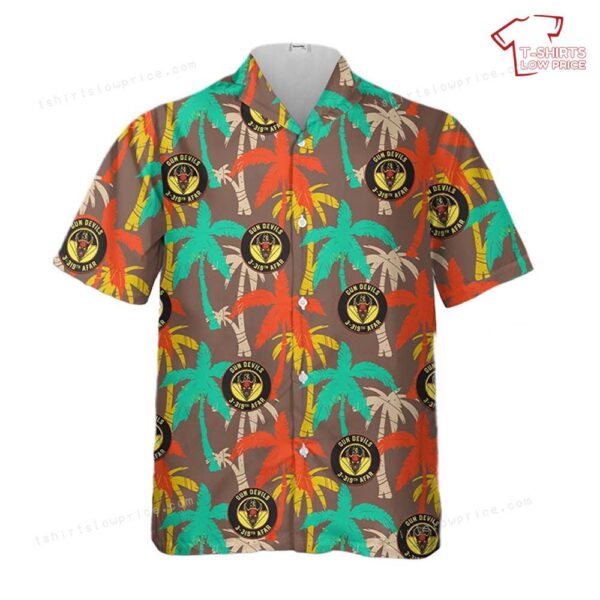 US Army 3-319 Airborne Field Artillery Regiment Hawaiian Shirt US Army 3-319 Airborne Field Artillery Regiment Hawaiian Shirt