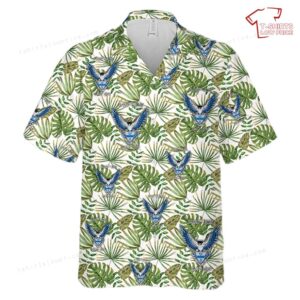 US Army 3-325th Airborne Infantry Regiment Blue Falcons Hawaiian Shirt