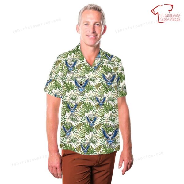 US Army 3-325th Airborne Infantry Regiment Blue Falcons Hawaiian Shirt US Army 3-325th Airborne Infantry Regiment Blue Falcons Hawaiian Shirt