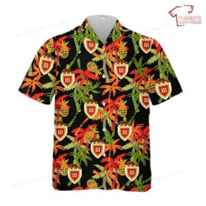 US Army 3rd Engineer Battalion Hawaiian Shirt