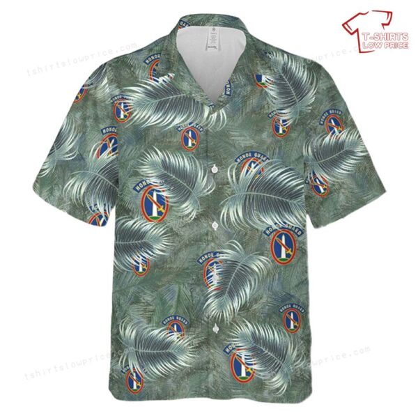 US Army 3rd Infantry Regiment CSIB Hawaiian Shirt US Army 3rd Infantry Regiment CSIB Hawaiian Shirt