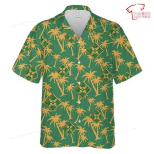 US Army 4th Infantry (IVY) Division Hawaiian Shirt