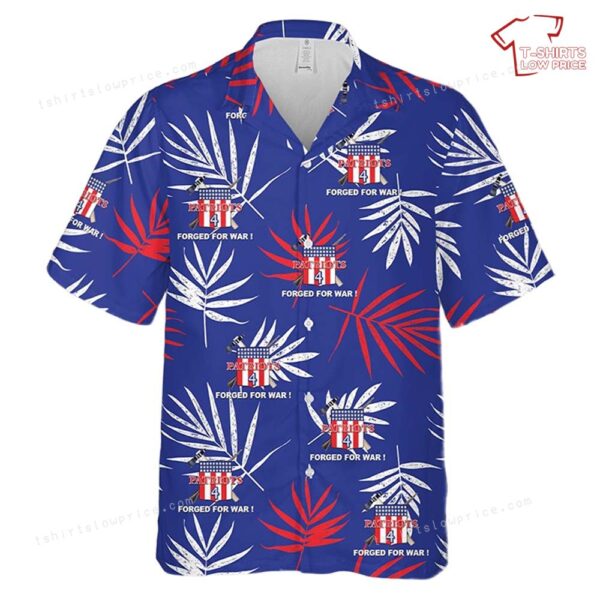 US Army 4th Patriot Brigade Combat Team, 10th Mountain Division (Light Infantry) Hawaiian Shirt US Army 4th Patriot Brigade Combat Team, 10th Mountain Division (Light Infantry) Hawaiian Shirt