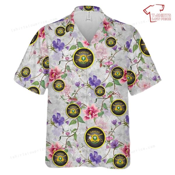 US Army 4th Squadron, 2d Cavalry Regiment Hawaiian Shirt US Army 4th Squadron, 2d Cavalry Regiment Hawaiian Shirt