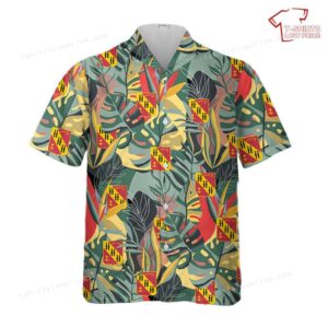 US Army 5th Air Defense Artillery Regiment Hawaiian Shirt