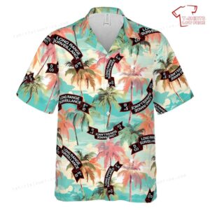 US Army 5th Infantry Division Long Range Surveillance Detachment 1988-1992 Hawaiian Shirt