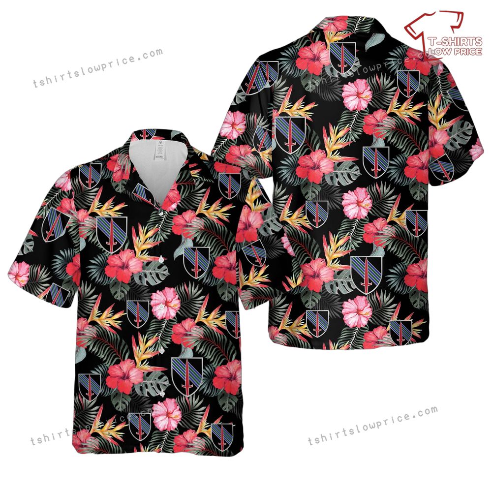US Army 5th Security Force Assistance Brigade (5th SFAB) Hawaiian Shirt US Army 5th Security Force Assistance Brigade 5th SFAB Hawaiian Shirt 1