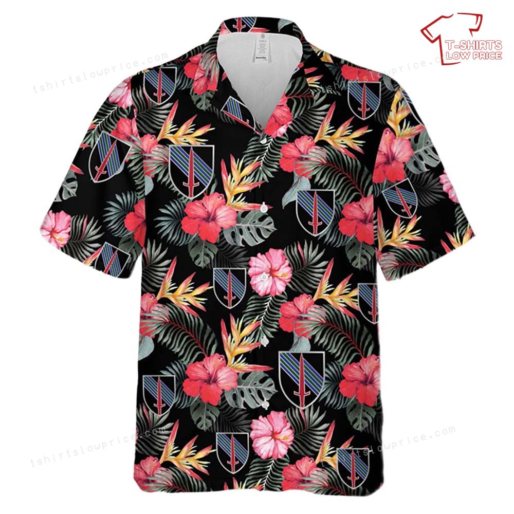 US Army 5th Security Force Assistance Brigade 5th SFAB Hawaiian Shirt 2 US Army 5th Security Force Assistance Brigade 5th SFAB Hawaiian Shirt 2