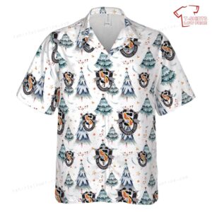 US Army 5th Special Forces Group (5th SFG) Christmas Hawaiian Shirt