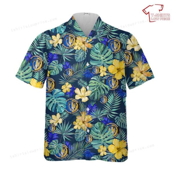US Army 5th Squadron, 7th U.S. Cavalry Regiment, 1st Heavy Brigade Combat Team, 3rd Infantry Division Hawaiian Shirt US Army 5th Squadron, 7th U.S. Cavalry Regiment, 1st Heavy Brigade Combat Team, 3rd Infantry Division Hawaiian Shirt