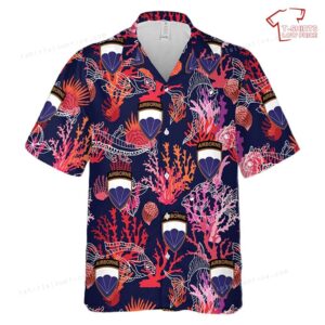 US Army 6th Airborne Division Phantom Division In WWII Hawaiian Shirt