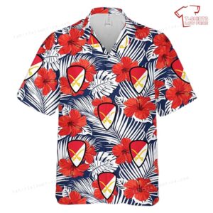 US Army 6th Cavalry Brigade Hawaiian Shirt
