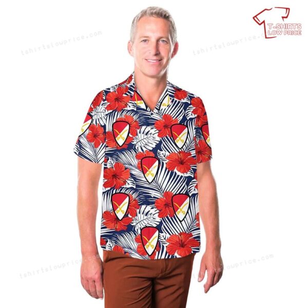US Army 6th Cavalry Brigade Hawaiian Shirt US Army 6th Cavalry Brigade Hawaiian Shirt