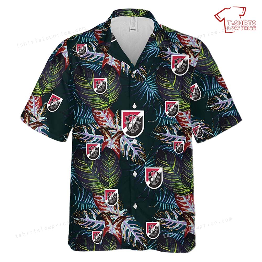US Army 6th Special Forces Group 6th SFG Hawaiian Shirt 2 US Army 6th Special Forces Group 6th SFG Hawaiian Shirt 2