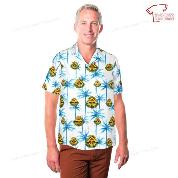 US Army 7th Army Pyramid of Power Hawaiian Shirt US Army 7th Army Pyramid of Power Hawaiian Shirt
