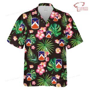 US Army 7th Signal Brigade Hawaiian Shirt