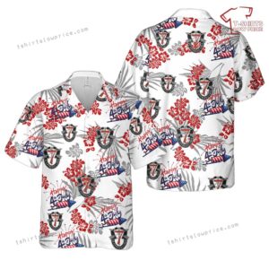 US Army 7th Special Forces Group (7th SFG), 4th Of July Hawaiian Shirt US Army 7th Special Forces Group (7th SFG), 4th Of July Hawaiian Shirt