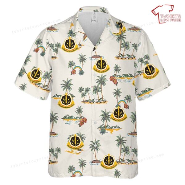 US Army 8th Psychological Operations Battalion (8th POB (A)) Hawaiian Shirt US Army 8th Psychological Operations Battalion (8th POB (A)) Hawaiian Shirt