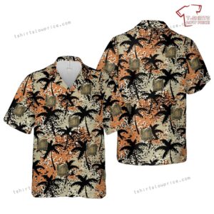 US Army 9th Infantry Regiment DUI Hawaiian Shirt US Army 9th Infantry Regiment DUI Hawaiian Shirt