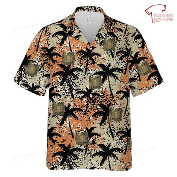 US Army 9th Infantry Regiment DUI Hawaiian Shirt US Army 9th Infantry Regiment DUI Hawaiian Shirt