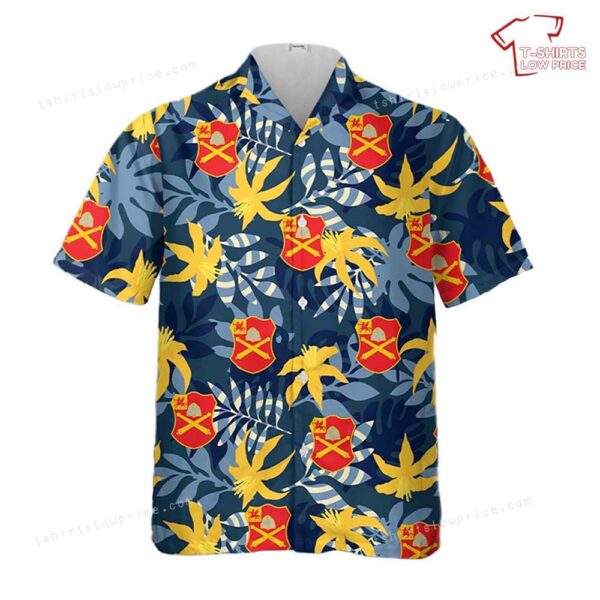 US Army 10th Field Artillery Regiment Hawaiian Shirt US Army 10th Field Artillery Regiment Hawaiian Shirt