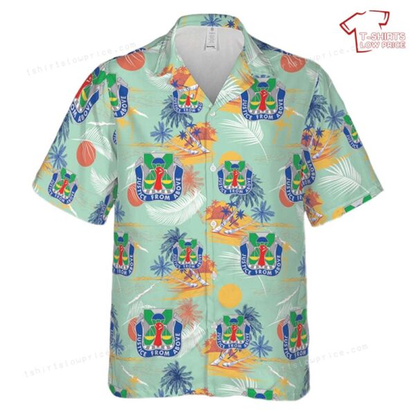 US Army 10th Military Police Battalion Hawaiian Shirt US Army 10th Military Police Battalion Hawaiian Shirt