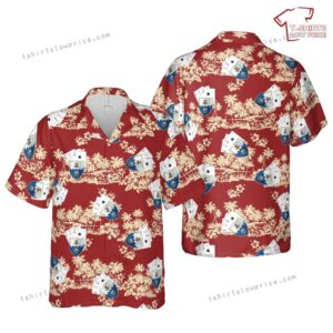 US Army 10TH Mountain 2-22 Infantry TRIPLE DEUCE Hawaiian Shirt