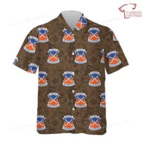 US Army 10th Signal Battalion Hawaiian Shirt