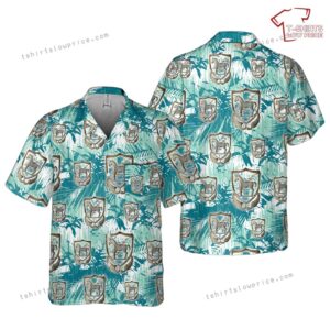 US Army 10th Special Forces Group Pocket Hawaiian Shirt