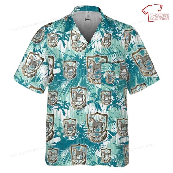 US Army 10th Special Forces Group Pocket Hawaiian Shirt US Army 10th Special Forces Group Pocket Hawaiian Shirt