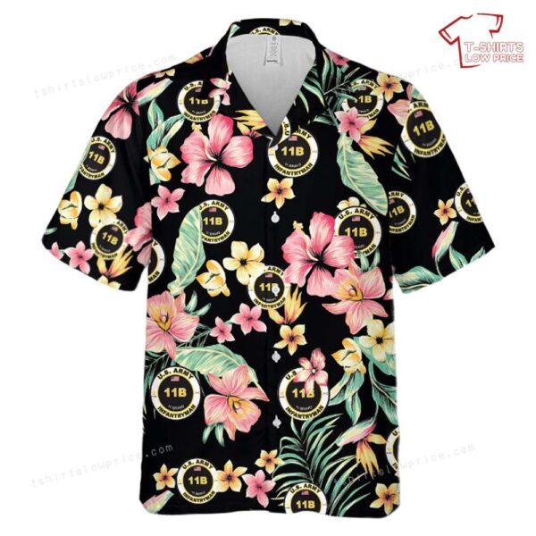 US Army 11B Infantryman Hawaiian Shirt US Army 11B Infantryman Hawaiian Shirt
