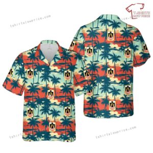 US Army 11th Corps Signal Brigade (Desert Thunderbirds) Hawaiian Shirt