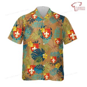 US Army 12th Field Artillery Regiment Hawaiian Shirt