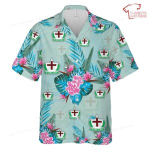 US Army 12th Field Hospital Hawaiian Shirt