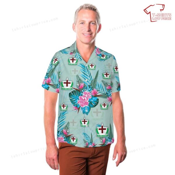 US Army 12th Field Hospital Hawaiian Shirt US Army 12th Field Hospital Hawaiian Shirt