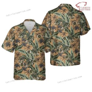 US Army 13A Field Artillery Officer Hawaiian Shirt