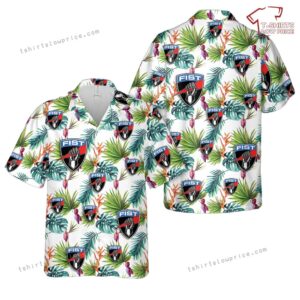US Army 13F FIST Hawaiian Shirt