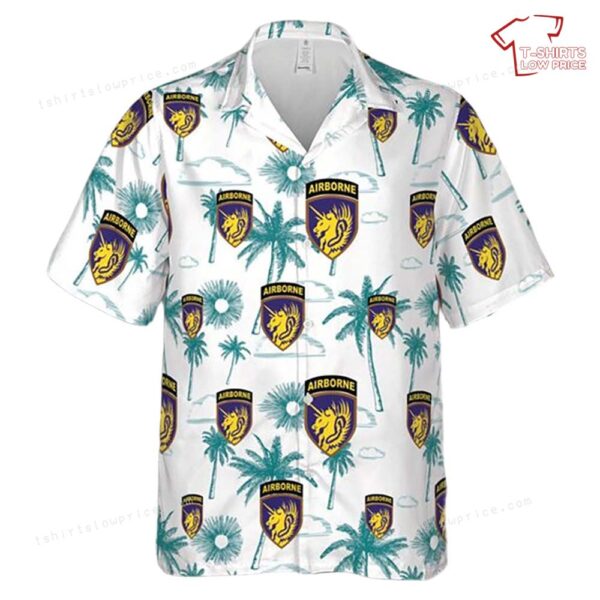 US Army 13th Airborne Division Hawaiian Shirt US Army 13th Airborne Division Hawaiian Shirt