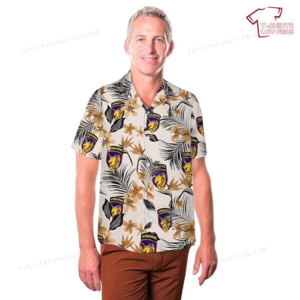 US Army 13th Airborne Division World War II Hawaiian Shirt US Army 13th Airborne Division World War II Hawaiian Shirt