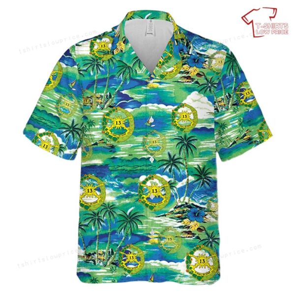 US Army 13th Cavalry Regiment Hawaiian Shirt US Army 13th Cavalry Regiment Hawaiian Shirt