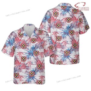 US Army 13th Field Hospital Hawaiian Shirt
