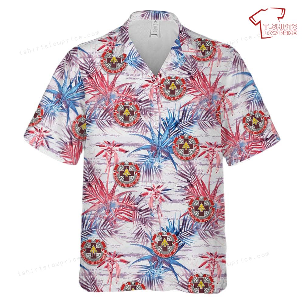 US Army 13th Field Hospital Hawaiian Shirt 2 US Army 13th Field Hospital Hawaiian Shirt 2