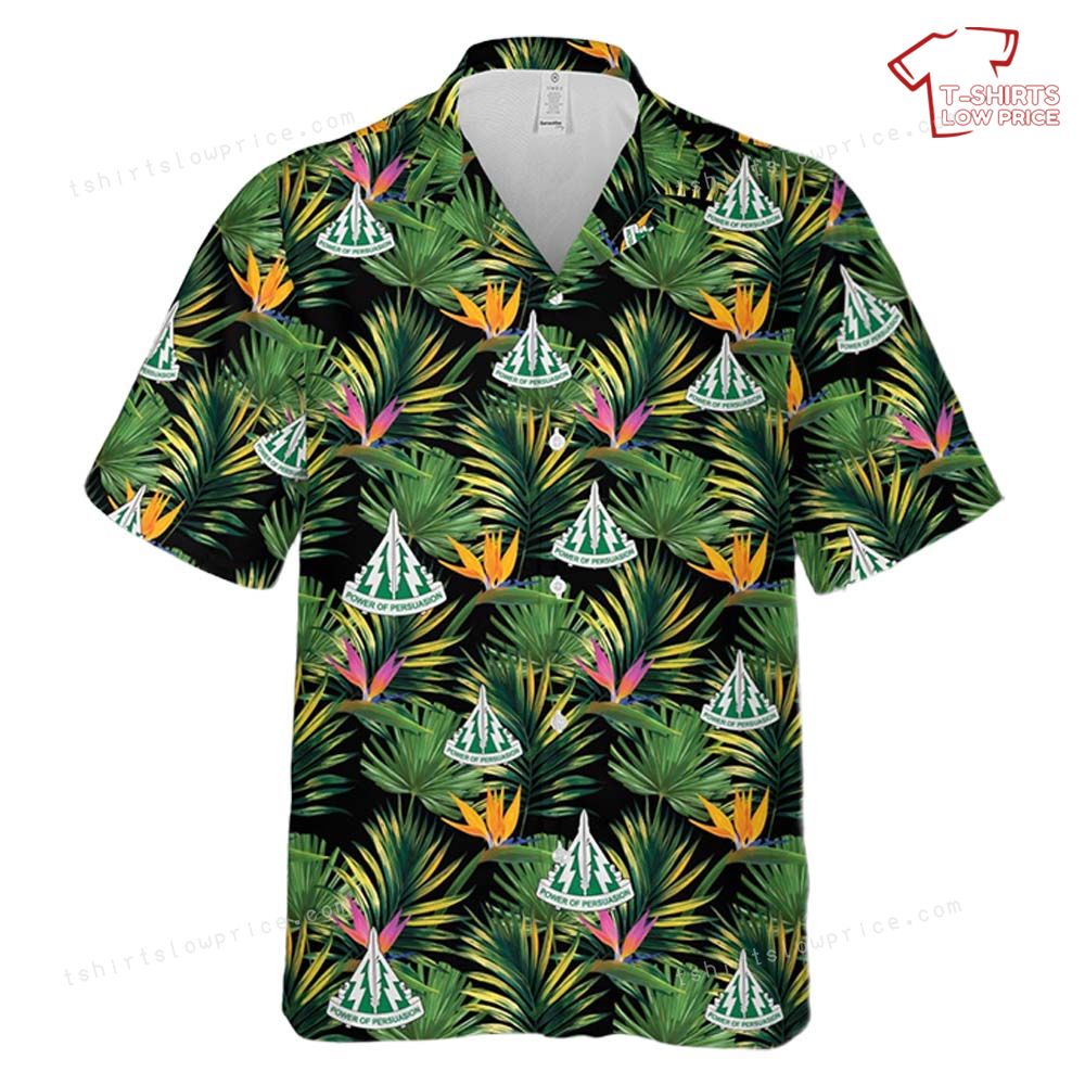 US Army 13th Psychological Operations Battalion 13th POB Hawaiian Shirt 2 US Army 13th Psychological Operations Battalion 13th POB Hawaiian Shirt 2
