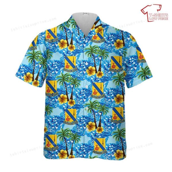 US Army 14th Cavalry Regiment Hawaiian Shirt US Army 14th Cavalry Regiment Hawaiian Shirt