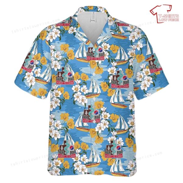 US Army 14th Field Hospital Hawaiian Shirt US Army 14th Field Hospital Hawaiian Shirt