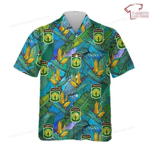 US Army 16th Military Police Brigade (Airborne) Hawaiian Shirt US Army 16th Military Police Brigade (Airborne) Hawaiian Shirt