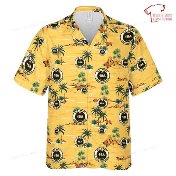 US Army 18A Special Forces Officer Hawaiian Shirt US Army 18A Special Forces Officer Hawaiian Shirt